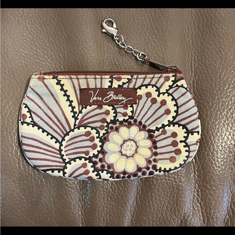 Vera Bradley ID holder with coin case